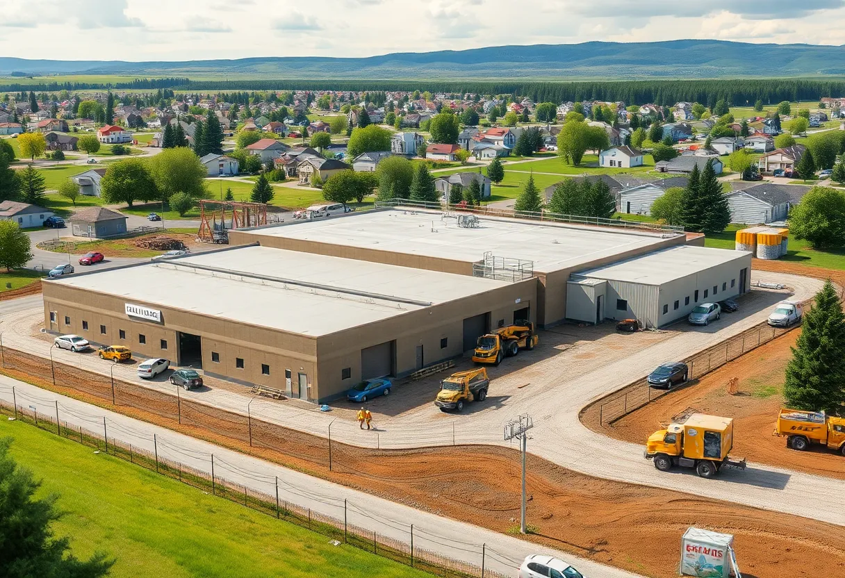 Construction of the Houghton County jail expansion