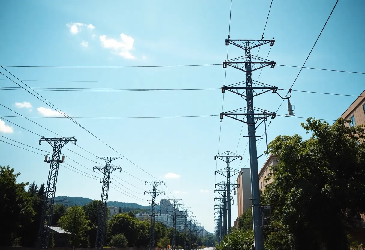Upgraded power lines in Michigan supporting renewable energy