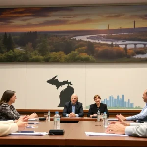 Meeting of newly appointed members to Michigan state boards