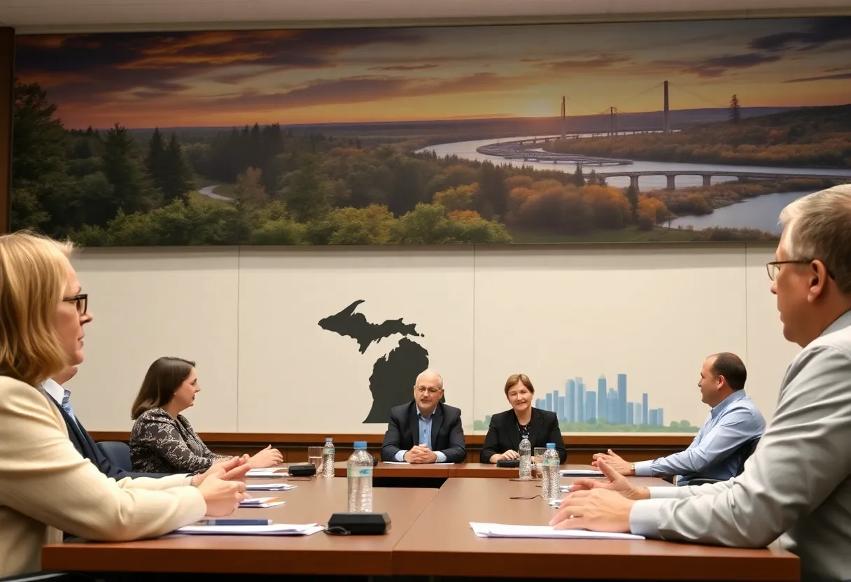 Meeting of newly appointed members to Michigan state boards