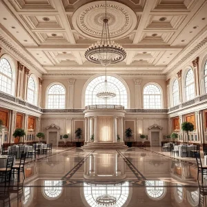 Rendering of the new White House grand ballroom design